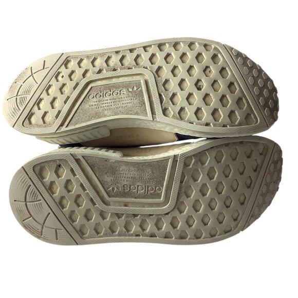 Adidas NMD CS1 Primeknit Shoes 6 Black Beige Slip On Boost Sole Women's - Picture 4 of 16